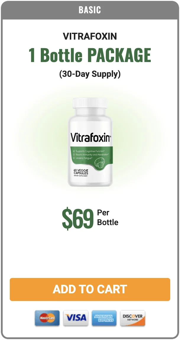 Vitrafoxin one bottle